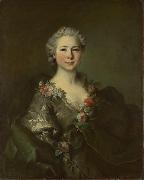Louis Tocque probably Portrait of mademoiselle de Coislin china oil painting artist